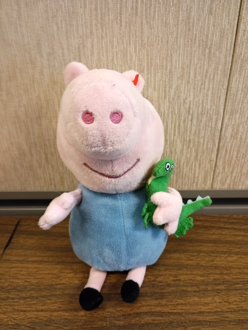 Peppa Pig George with Dinosaur Plush Stuffed Doll Ty Beanie Babies